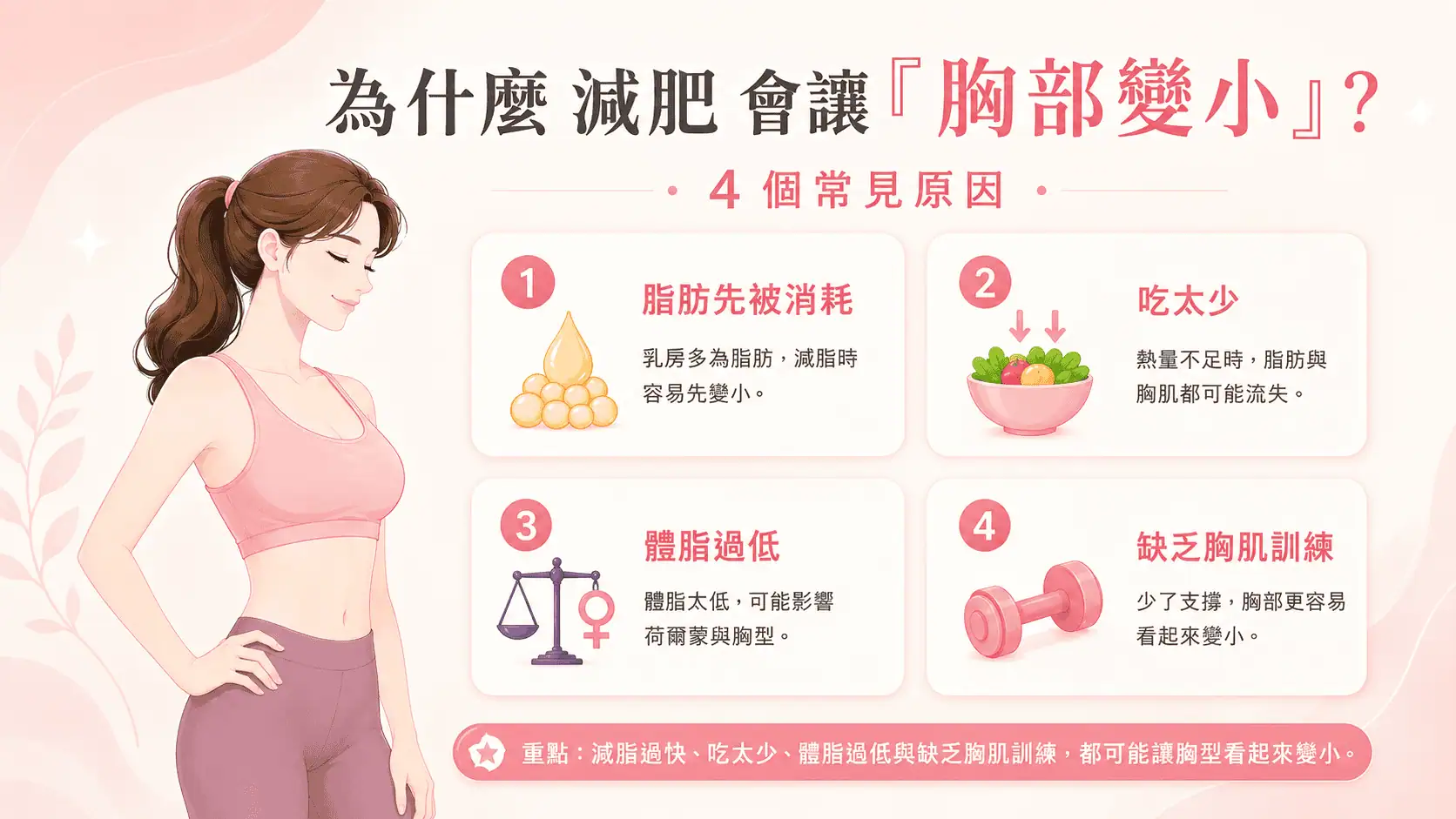 ChatGPT Image 2026年7月21日 下午04_14_05 胸部變小的原因, 胸部變小怎麼辦, 胸部變小飲食, 退奶後胸部變小