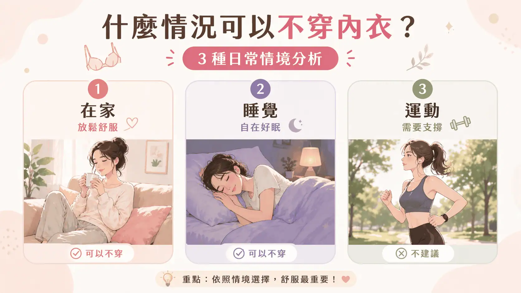 ChatGPT Image 2026年4月22日 上午11_44_41 不穿內衣穿搭, 不穿內衣會變大嗎, 不穿內衣的好處